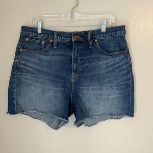 Madewell Blue Denim Cutoffs Size 32 Shorts